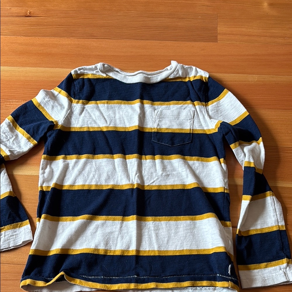 Kids striped long sleeve shirt.